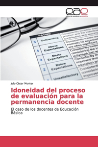 Idoneidad del proceso de evaluación para la permanencia docente