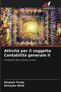Attività per il soggetto Contabilità generale II