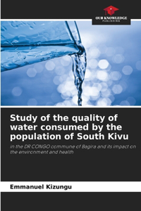 Study of the quality of water consumed by the population of South Kivu