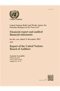 Financial Report and Audited Financial Statements for the Year Ended 31 December 2012 and Report of the Board of Auditors