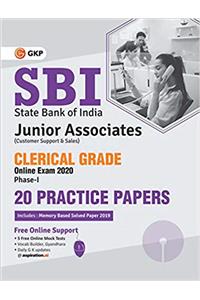 Sbi 2020 Clerical Grade Ph I Junior Associates 20 Practice Sets