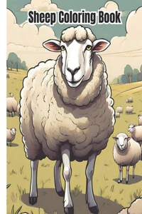 Sheep Coloring Book