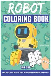 Robot Coloring Book For Kids