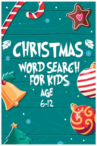 Christmas Word Search for Kids Age 6-12