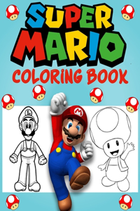 super mario coloring book