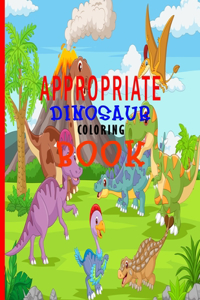 Appropriate Dinosaur Coloring Book