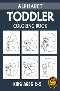 Toddler Alphabet Coloring Book