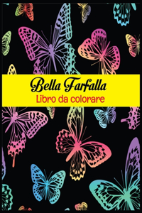 Bella farfalla Libro da colorare