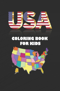 USA Coloring Book for Kids
