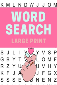 Word Search Large Print