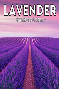 Lavender Calendar 2021