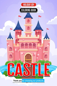 Castle Coloring Book Color Your World Grandeur