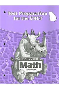 Harcourt Math Test Preparation for the Georgia CRCT, Grade 4