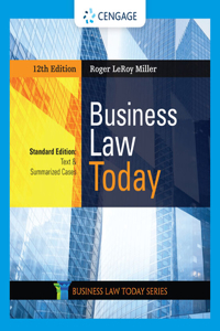 Bundle: Business Law Today, Standard: Text & Summarized Cases, Loose-Leaf Version, 12th + Mindtap, 2 Terms Printed Access Card