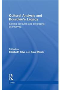 Cultural Analysis and Bourdieu's Legacy