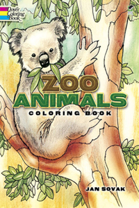 Zoo Animals Colouring Book