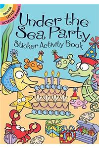 Under the Sea Party Sticker Activity Book