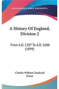 A History Of England, Division 2