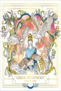 Greek Mythology Coloring Book