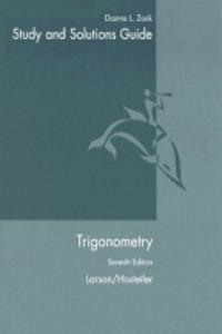 Student Solutions Guide for Larson/Hostetler's Trigonometry, 7th