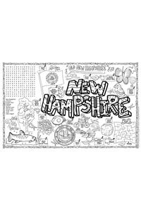 New Hampshire Symbols & Facts Funsheet - Pack of 30