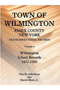 Town of Wilmington, Essex County, New York, Transcribed Serial Records, Volume 9