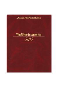 Who's Who in America 2012