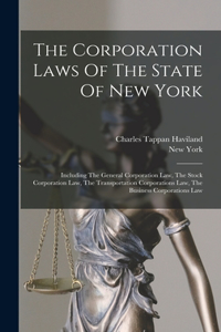 Corporation Laws Of The State Of New York