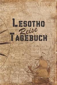 Lesotho Reise Tagebuch: 6x9 Reise Journal I Notizbuch mit Checklisten zum Ausfüllen I Perfektes Geschenk für den Trip nach Lesotho für jeden Reisenden