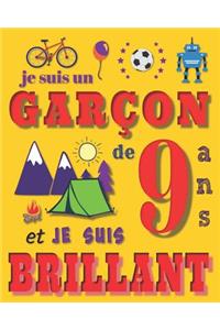 Je suis un garçon de 9 ans et je suis brillant