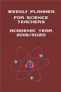 Weekly Planner for Science Teachers