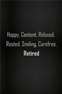 Lined Journal with Funny Quote