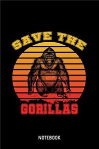 Save The Gorillas Notebook