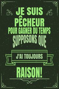 Je Suis Pêcheur Pour Gagner Du Temps Supposons Que j'Ai Toujours Raison!