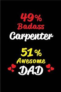 49% Badass Carpenter 51% Awesome Dad