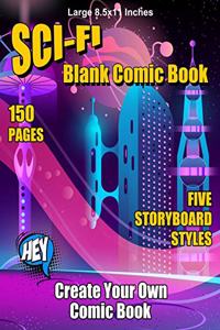 Sci-Fi Blank Comic Book