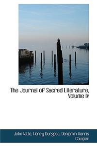 The Journal of Sacred Literature, Volume IV