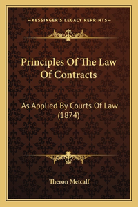 Principles of the Law of Contracts