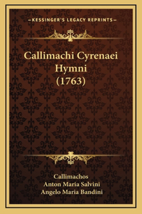 Callimachi Cyrenaei Hymni (1763)