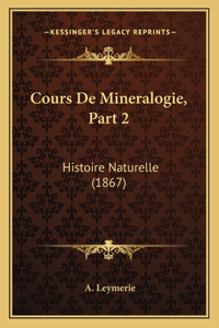 Cours De Mineralogie, Part 2