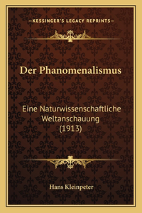 Der Phanomenalismus