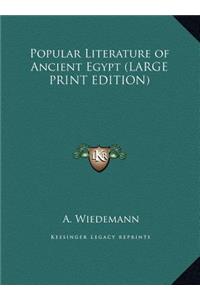 Popular Literature of Ancient Egypt