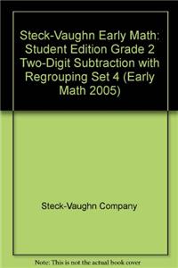 Steck-Vaughn Early Math: Student Edition Grade 2 Two-Digit Subtraction with Regrouping Set 4