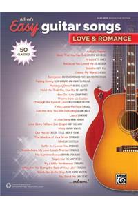 Alfred's Easy Guitar Songs -- Love & Romance