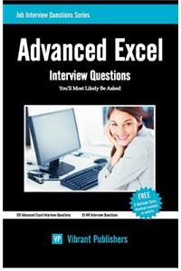 Advanced Excel Interview Questions You'll Most Likely Be Asked