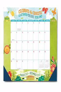 2022 Celebrate the Seasons Illustrated Deluxe Desk Pad