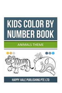 Kids Color By Number Book Kids