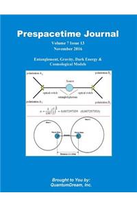 Prespacetime Journal Volume 7 Issue 13
