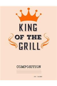 King of the grill composition notebook