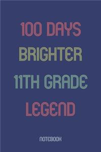 100 Days Brighter 11th Grade Legend